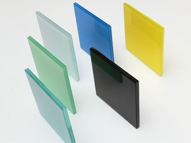 Extra claro templado sobre vidrio laminado 6.38mm con película PVB de color incoloro