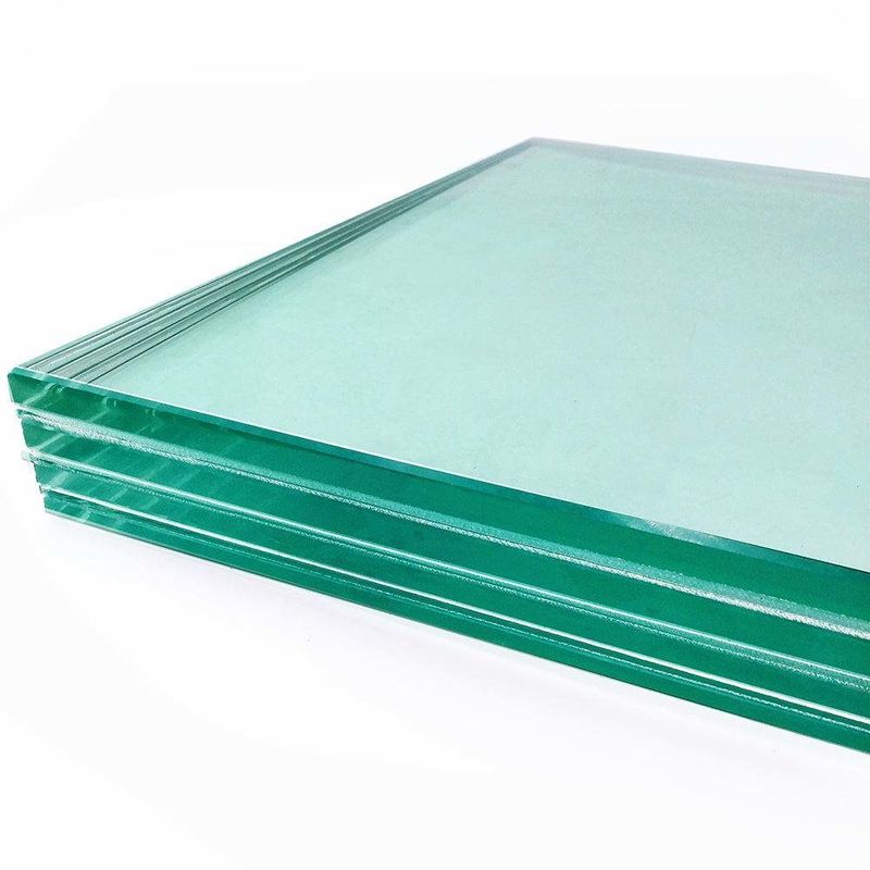 6.38mm/8.38mm/10.38mm/12.38mm PVB vidrio laminado templado tamaño personalizado