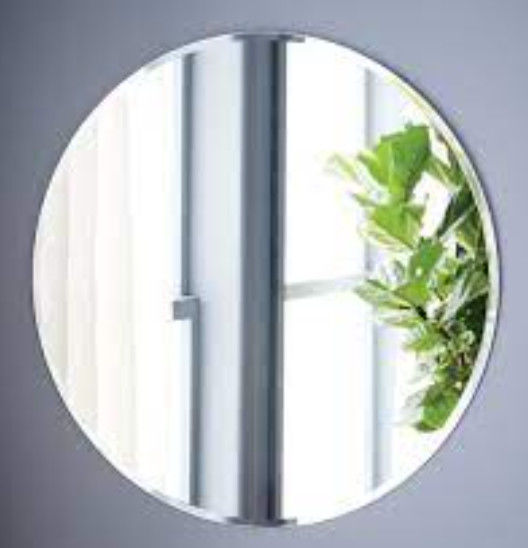 Vidrio de espejo decorativo transparente de 3-6 mm Vidrio de espejo de pared de vestidor/baño