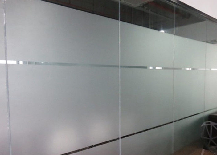 Vidrio grabado con ácido de seguridad de ventanas de vidrio congelado Ultra claro espejo anti niebla