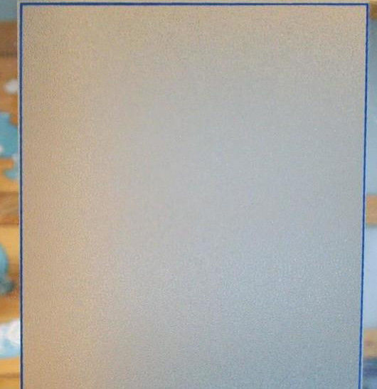 Vidrio pintado grabado decorativo vidrio congelado personalizado utilizado para muebles y construcción