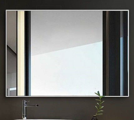 Cristal de espejo decorativo transparente de 2 mm 4 mm Tecnológico moderno con larga vida útil