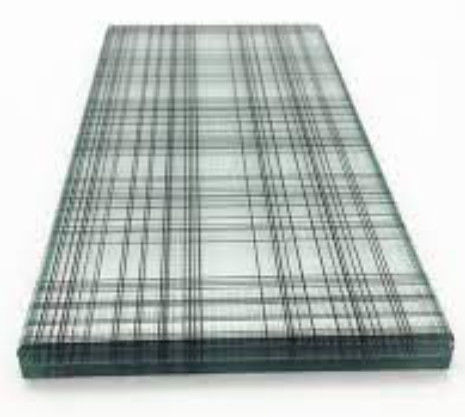 Vidrio laminado con alambre de acero laminado a prueba de roturas utilizado para edificios de gran altura/edificios comerciales/hoteles/vilas