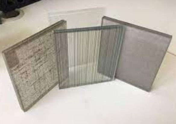 Vidrio laminado con alambre de acero laminado a prueba de roturas utilizado para edificios de gran altura/edificios comerciales/hoteles/vilas