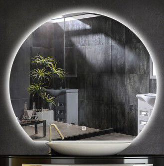 Nuevo vidrio de espejo de decoración moderna utilizado para paredes/puertas y ventanas de cortinas