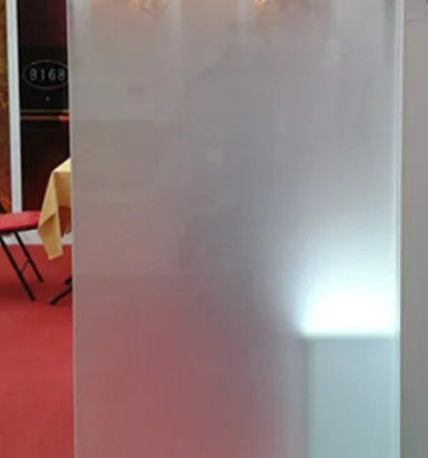 Vidrio congelado artístico/blanco como la leche utilizado para la partición de la sala de ducha con una gran privacidad