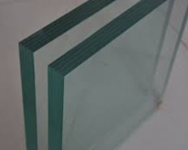 Vidrio laminado flotante moderno usado para ventanas de puertas
