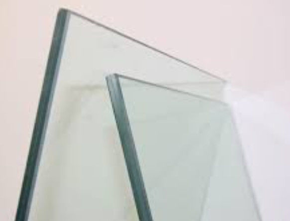 Vidrio laminado flotante moderno usado para ventanas de puertas