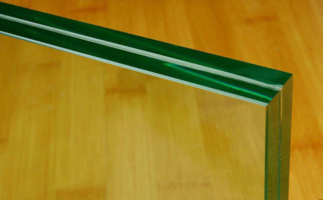 PVB vidrio laminado plano templado con colores verde/gris/bronce