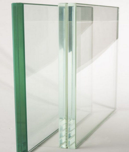 PVB vidrio laminado plano templado con colores verde/gris/bronce