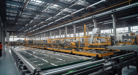 Modulo de paneles flotantes fotovoltaicos solares ultraclaros templados de vidrio con alta eficiencia de conversión de hierro bajo de alta intensidad