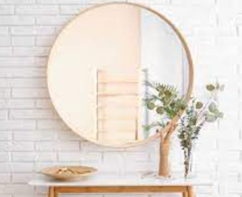 Decoración del hogar Muebles Baño Espejo de pared Vidrio con el último estilo