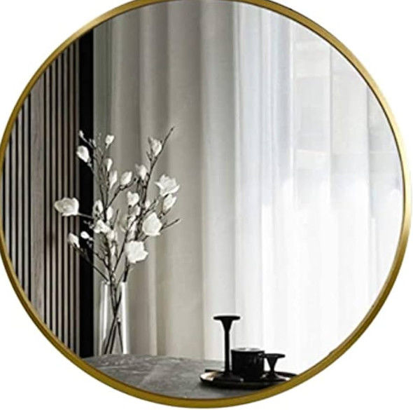 Espejo de aluminio de plata de vidrio de baño de seguridad decorativa clara flotante antiguo espejo de vidrio de lámina de vidrio