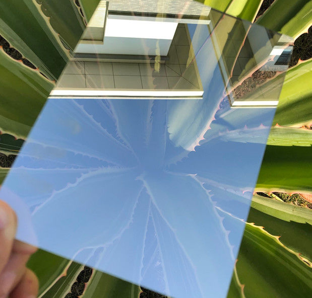 Vidrio flotante reflector a prueba de estallidos para decoración de ventanas
