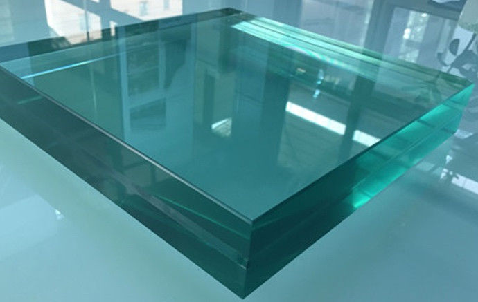 Vidrio laminado flotante moderno usado para ventanas y puertas