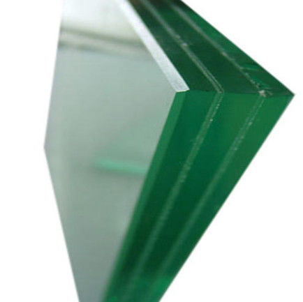 Vidrio laminado templado transparente / ultra transparente PVB Sgp laminado para edificios decorativos