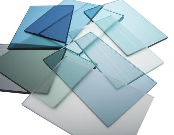 Vidrio flotante coloreado rectangular personalizado para construcción