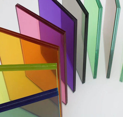 Vidrio de seguridad laminado templado Tamaños y colores personalizados para cualquier aplicación