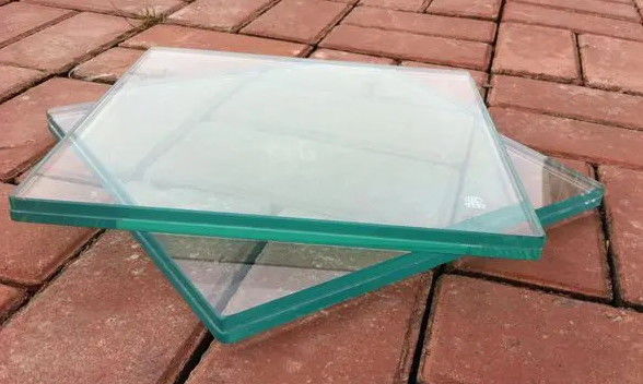 6.38/8.38/10.38/12.38 mm borde pulido vidrio laminado de seguridad transparente o coloreado