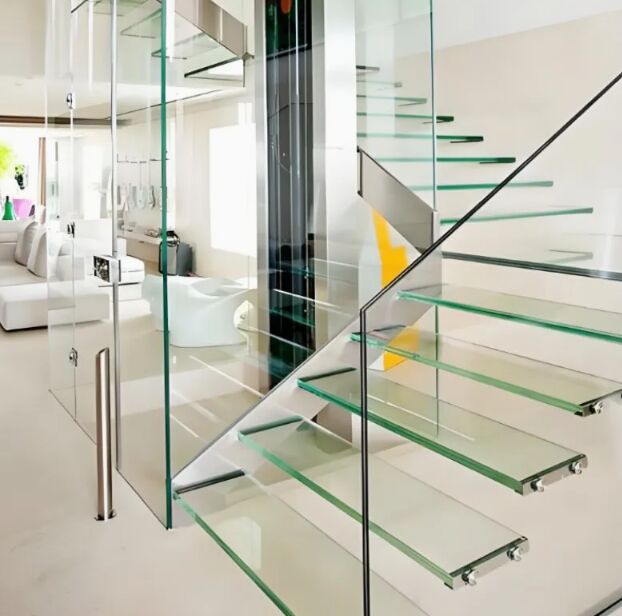 Fabrica de Qingdao Paneles de vidrio de seguridad laminados de transparencia PVB/SGP/EVA para edificios