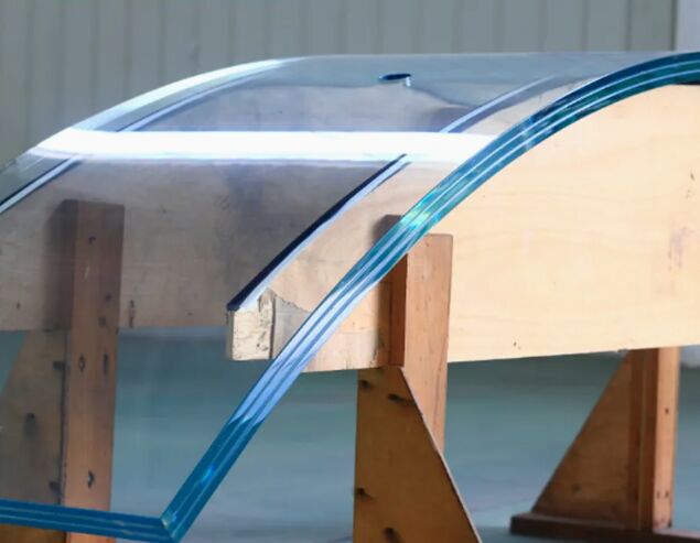 Fabrica de Qingdao Paneles de vidrio de seguridad laminados de transparencia PVB/SGP/EVA para edificios