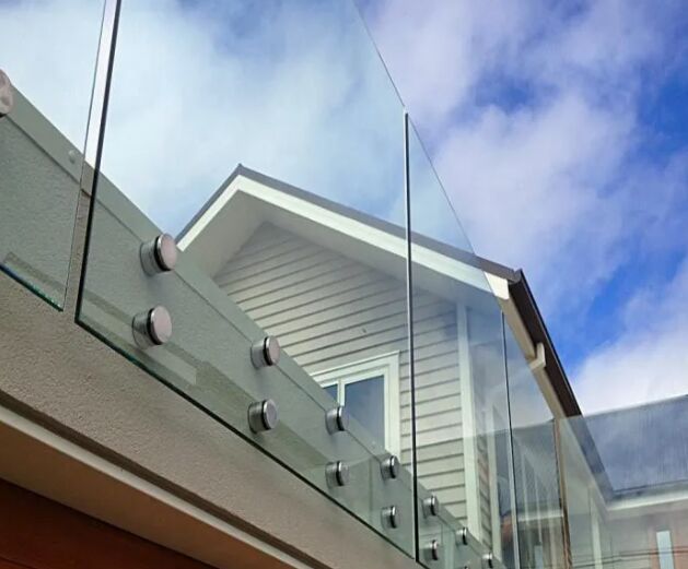 6.76-12.38mm Vidrio Laminado Templado Decorativo de Construcción para Escaleras de Seguridad